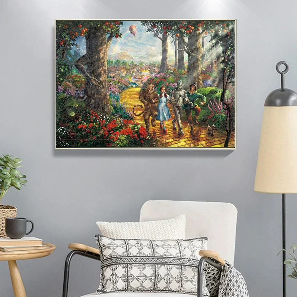 Full Square Diamond Painting The Wizard of Oz(20*30 50*70cm)