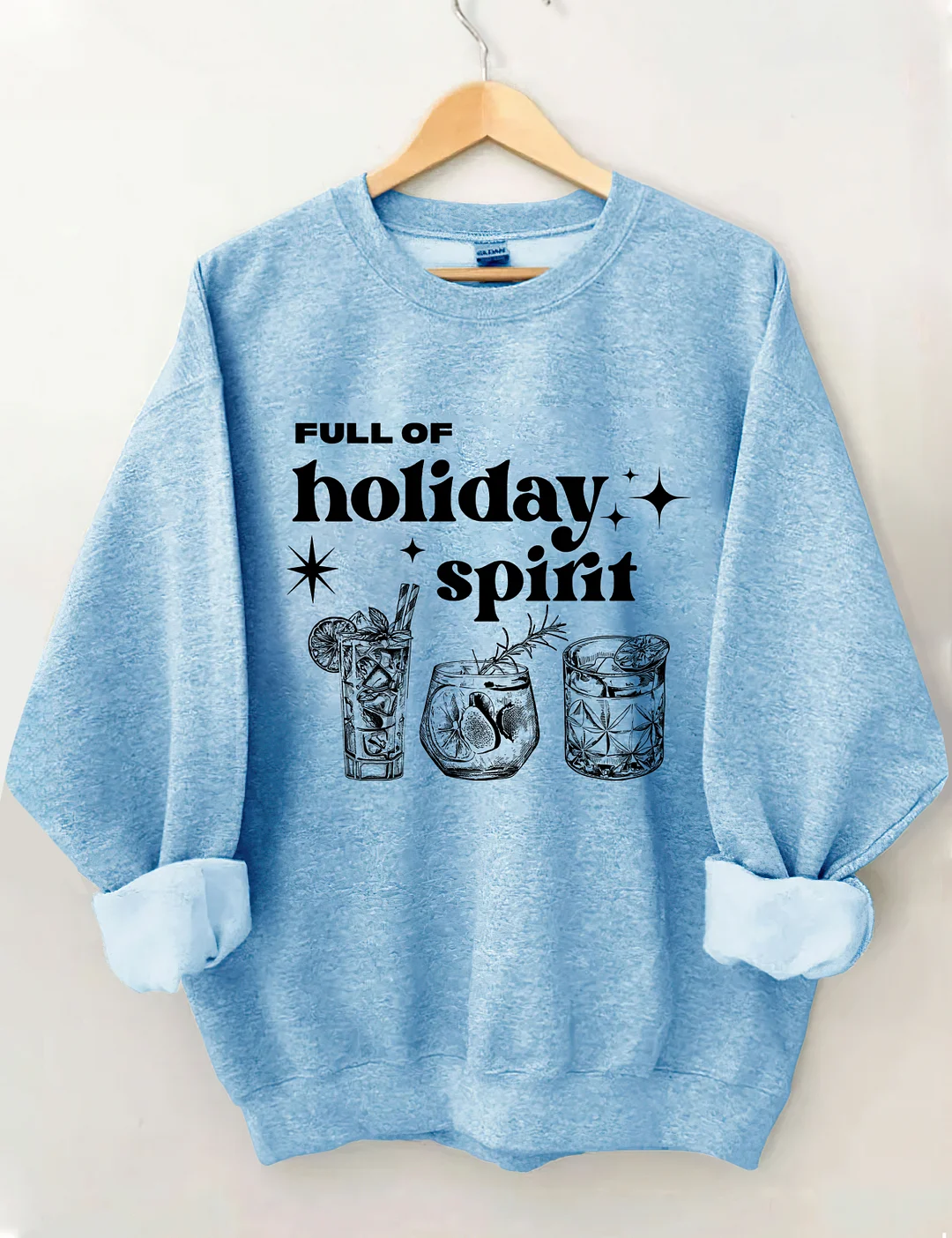 Full Of Holiday Spirit Sweatshirt