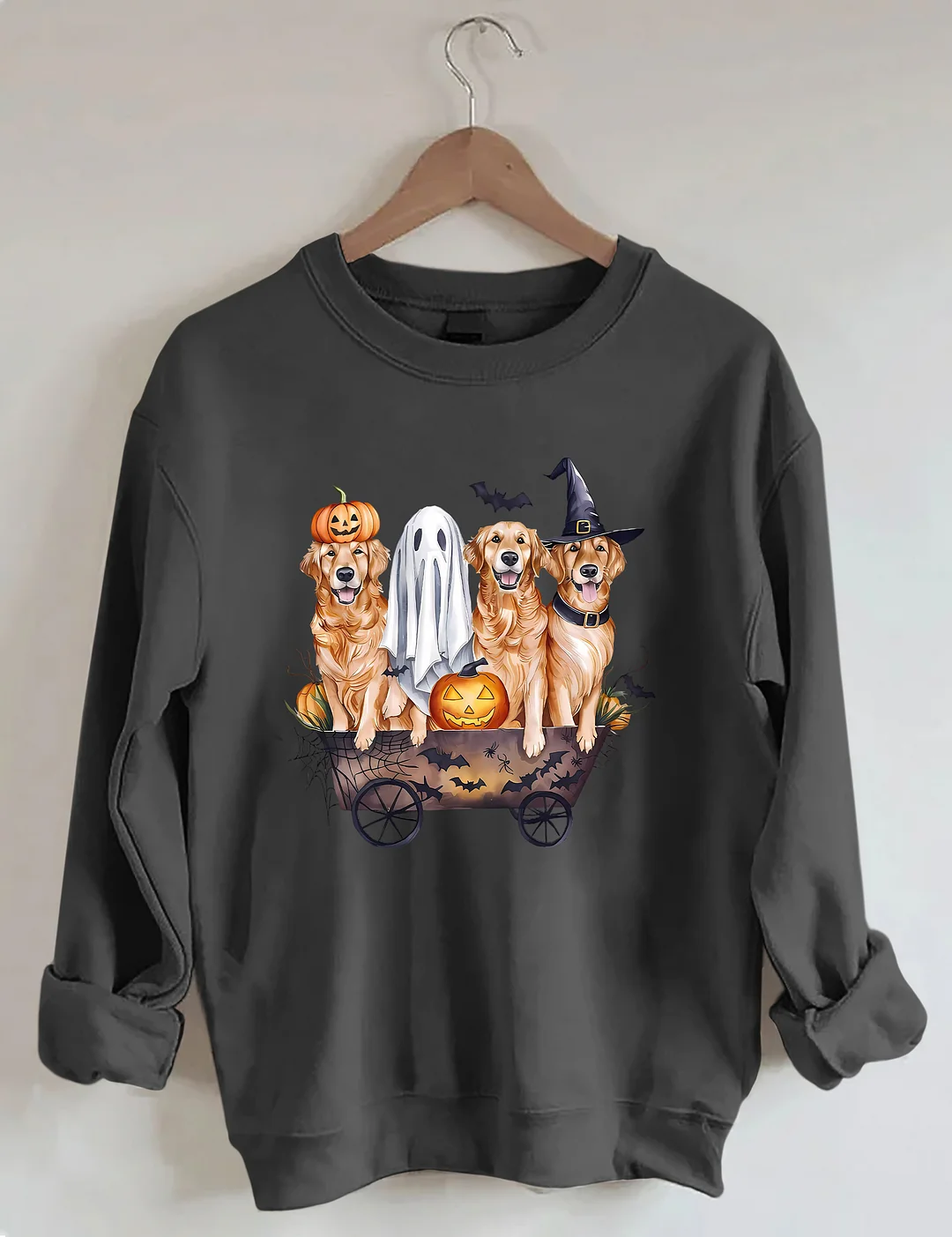 Golden Retriever Halloween Sweatshirt
