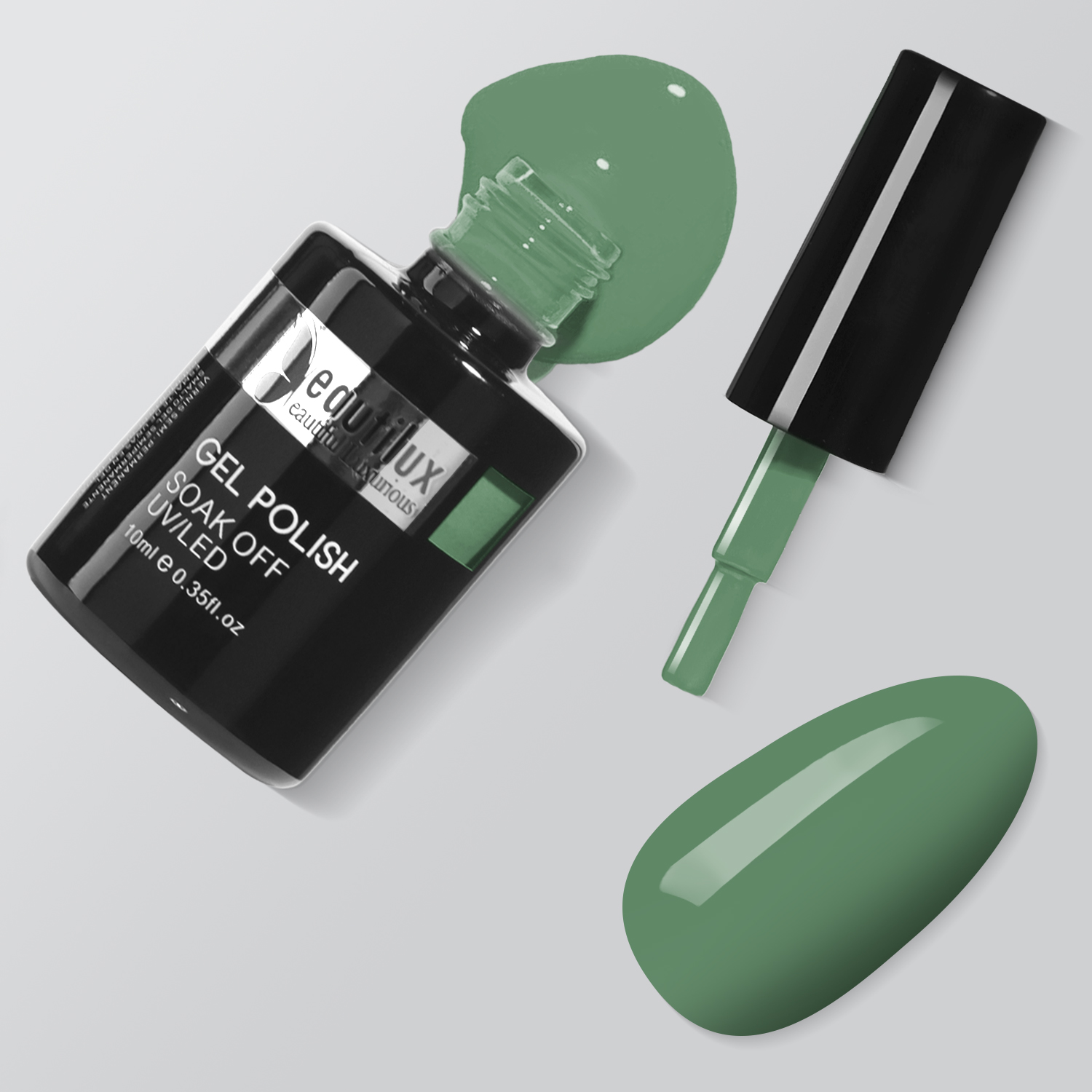 HEMA& TPO Free Nail Gel Polish Color 10ml Winter Collection-Saule