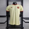 Retro Player Version Colombia Yellow Soccer Jersey
