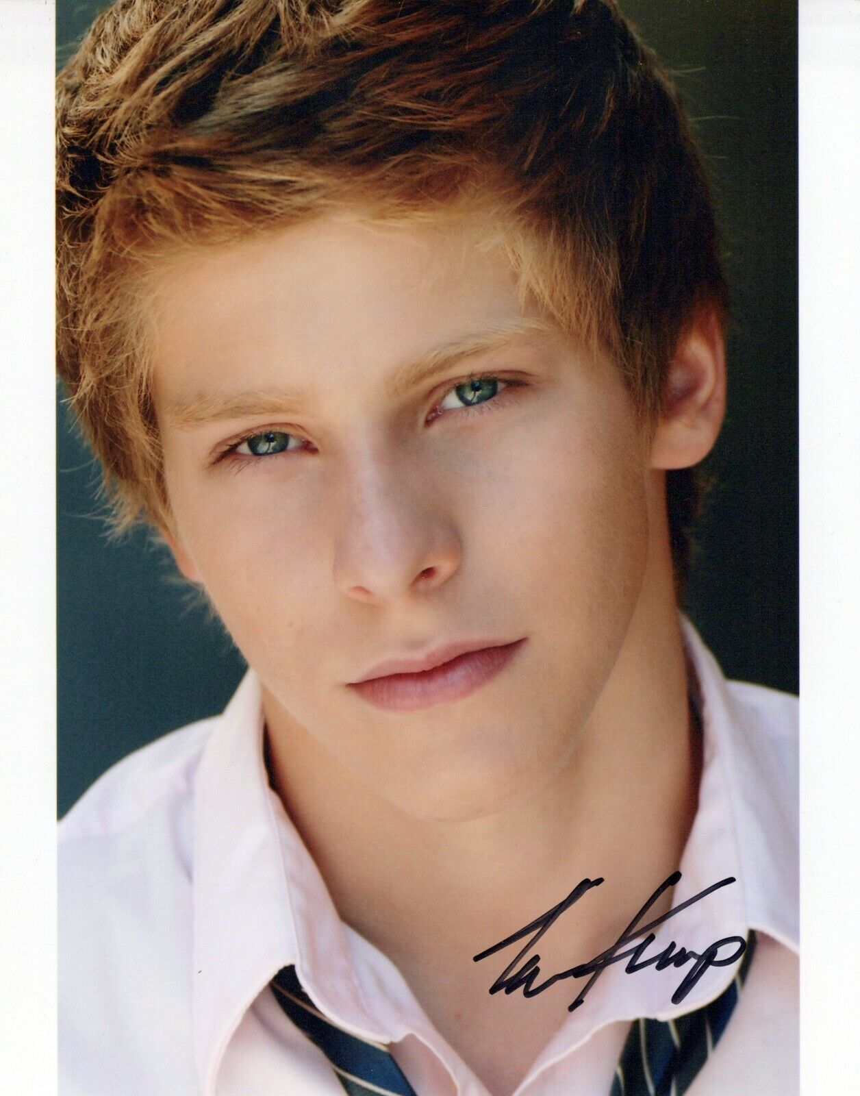 Thomas Kasp head shot autographed Photo Poster painting signed 8x10 #1