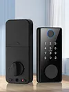 Biometric Bluetooth-compatible Anti-theft Fingerprint Password IC Card Door Lock