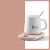 55 degrees ceramic cup heating cup smart heating usb constant temperature coaster
