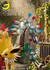 Natural Series Jolteon Scene - Pokemon Resin Statue - Moon Shadow Studios