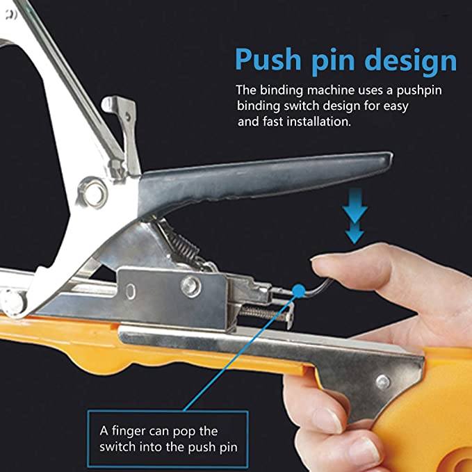 Plant Tying Machine Agriculture Tool for Garden With Tapes