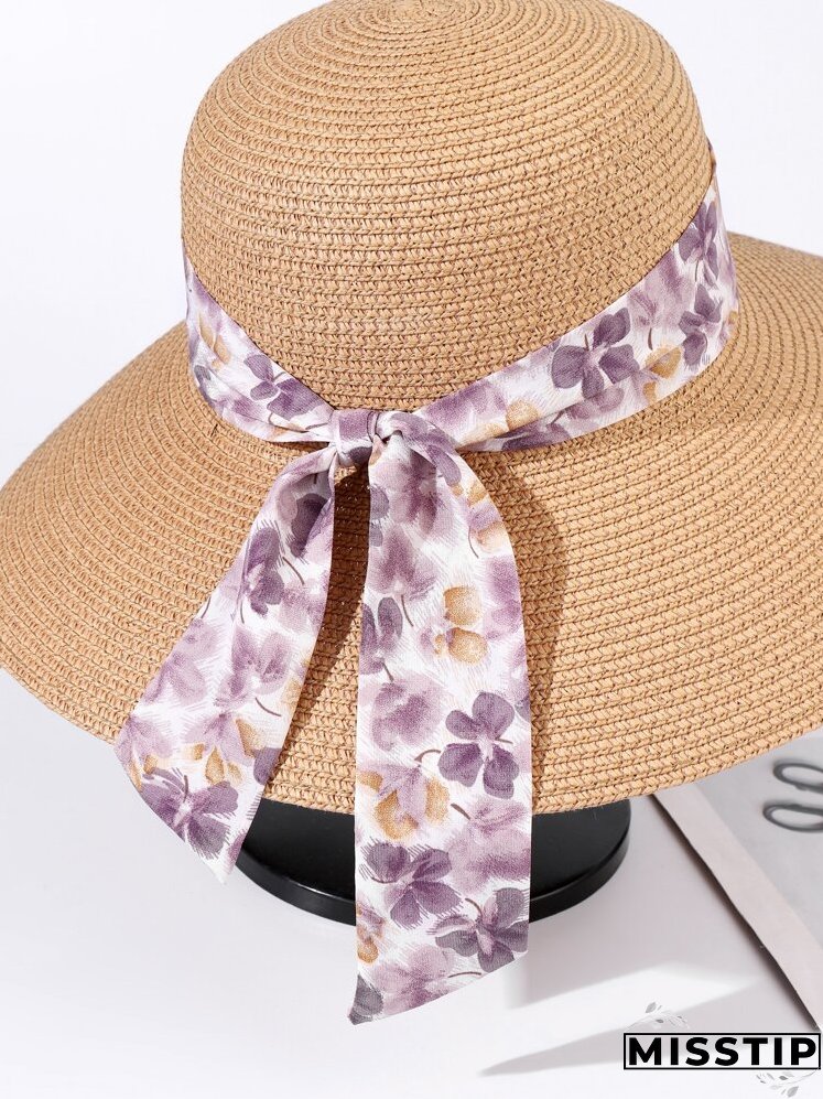 Flower Print Hair Band