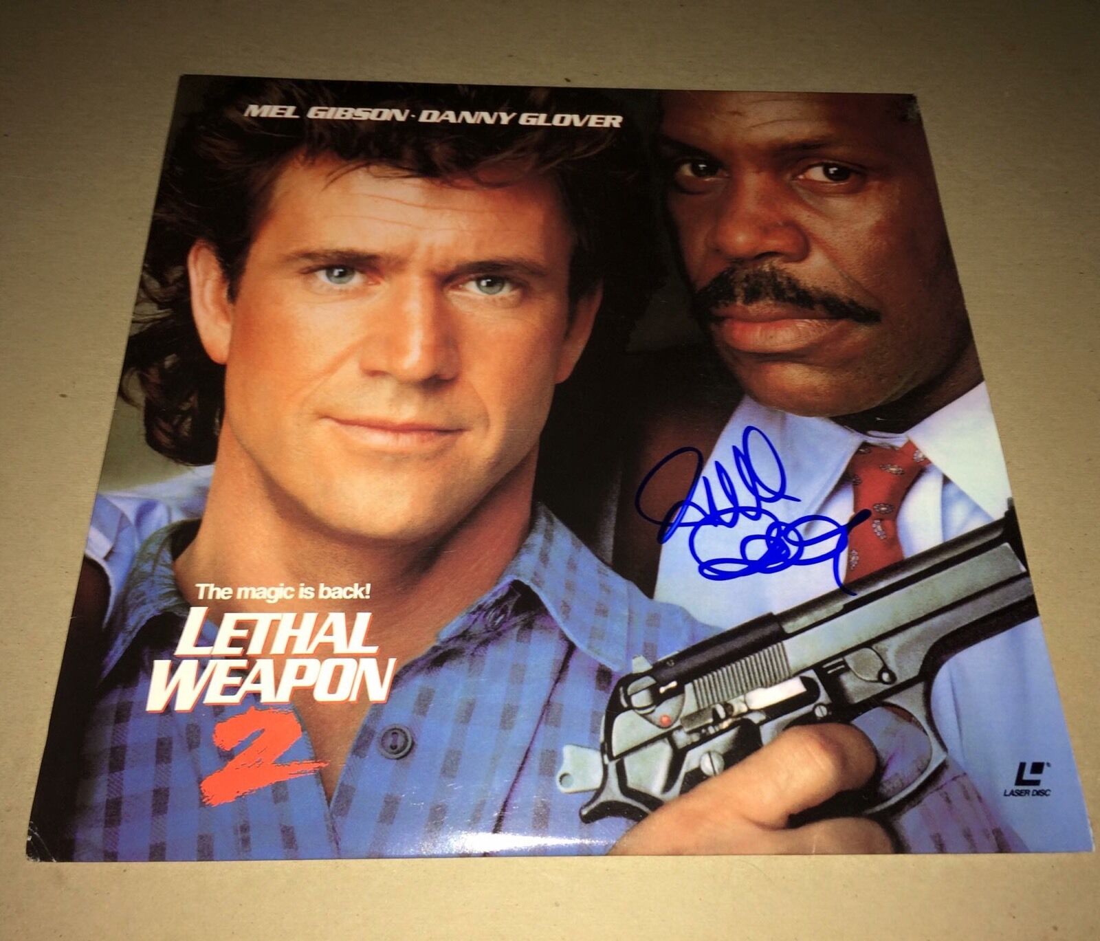 Richard Donner Lethal Weapon 2 - Signed Laserdisc Authentic IN PERSON