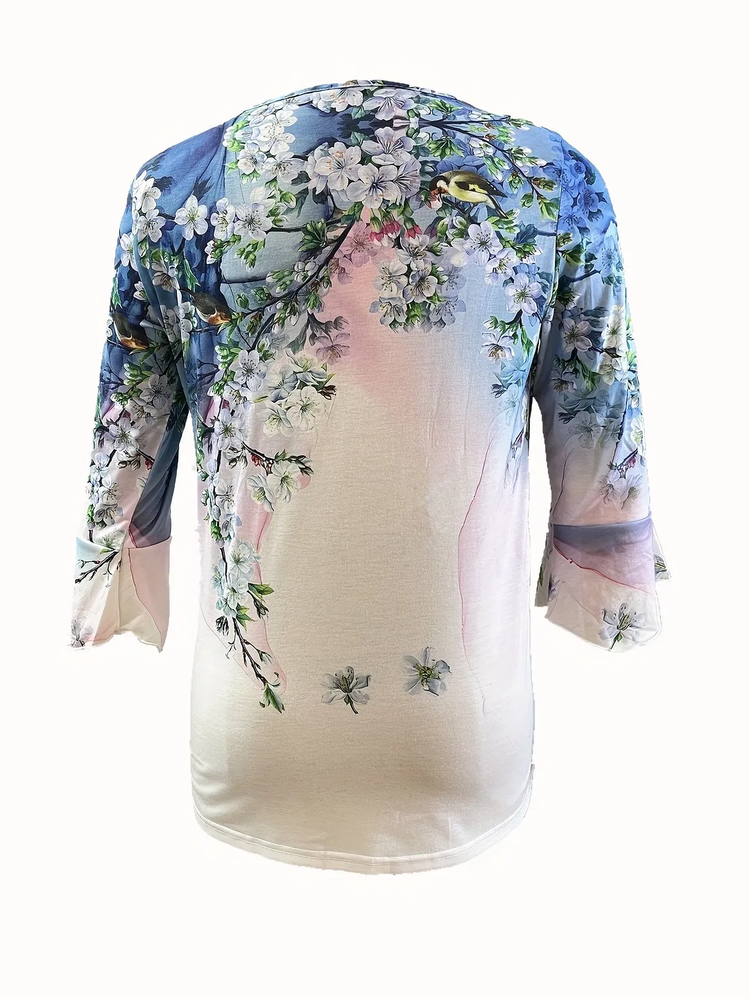 Plus Size White Floral Mini Dress