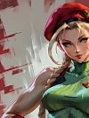 Graffiti Cammy Decorative Painting - Street Fighter - BLK Studio