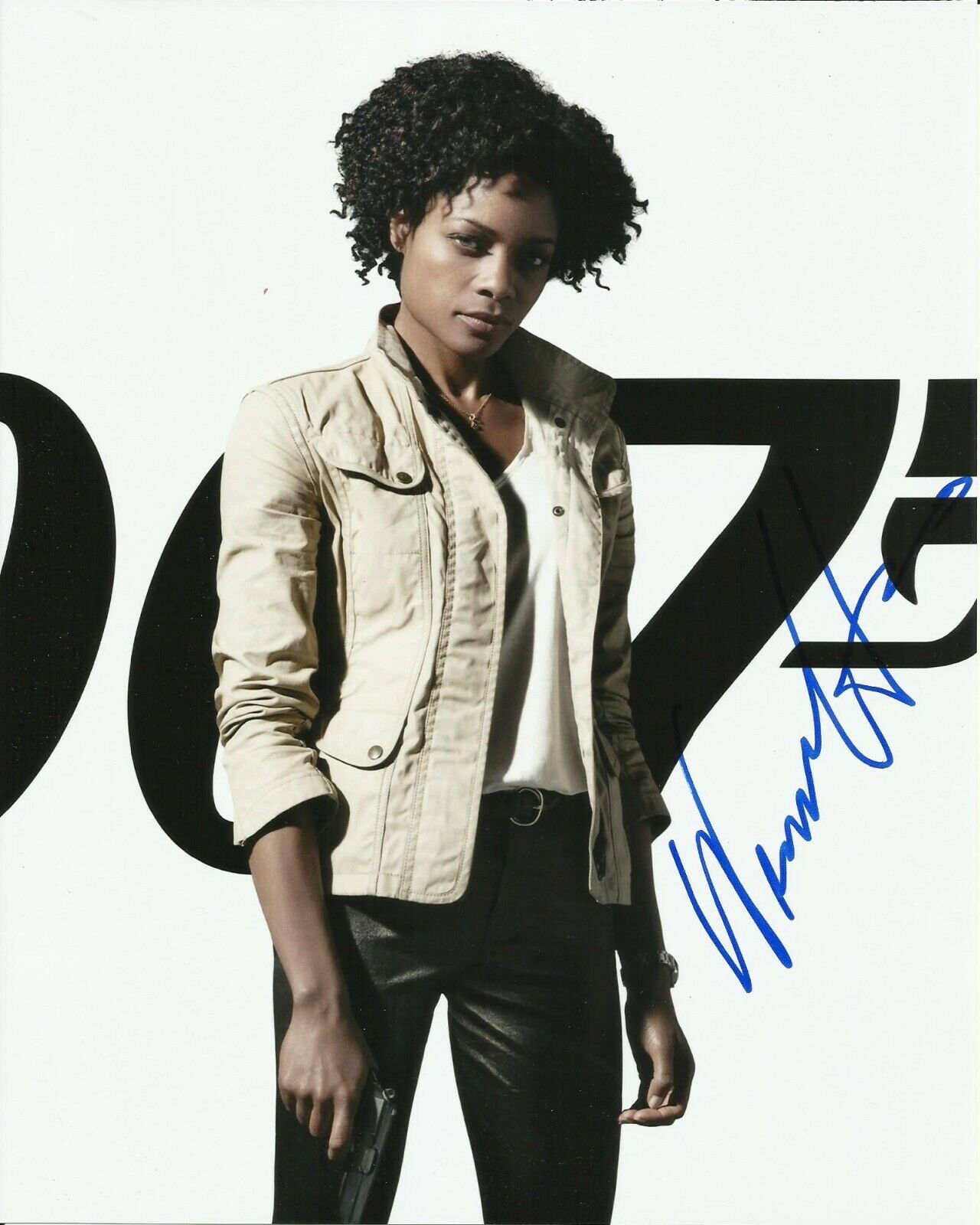 NAOMIE HARRIS SIGNED BOND Photo Poster painting UACC REG 242 (7)