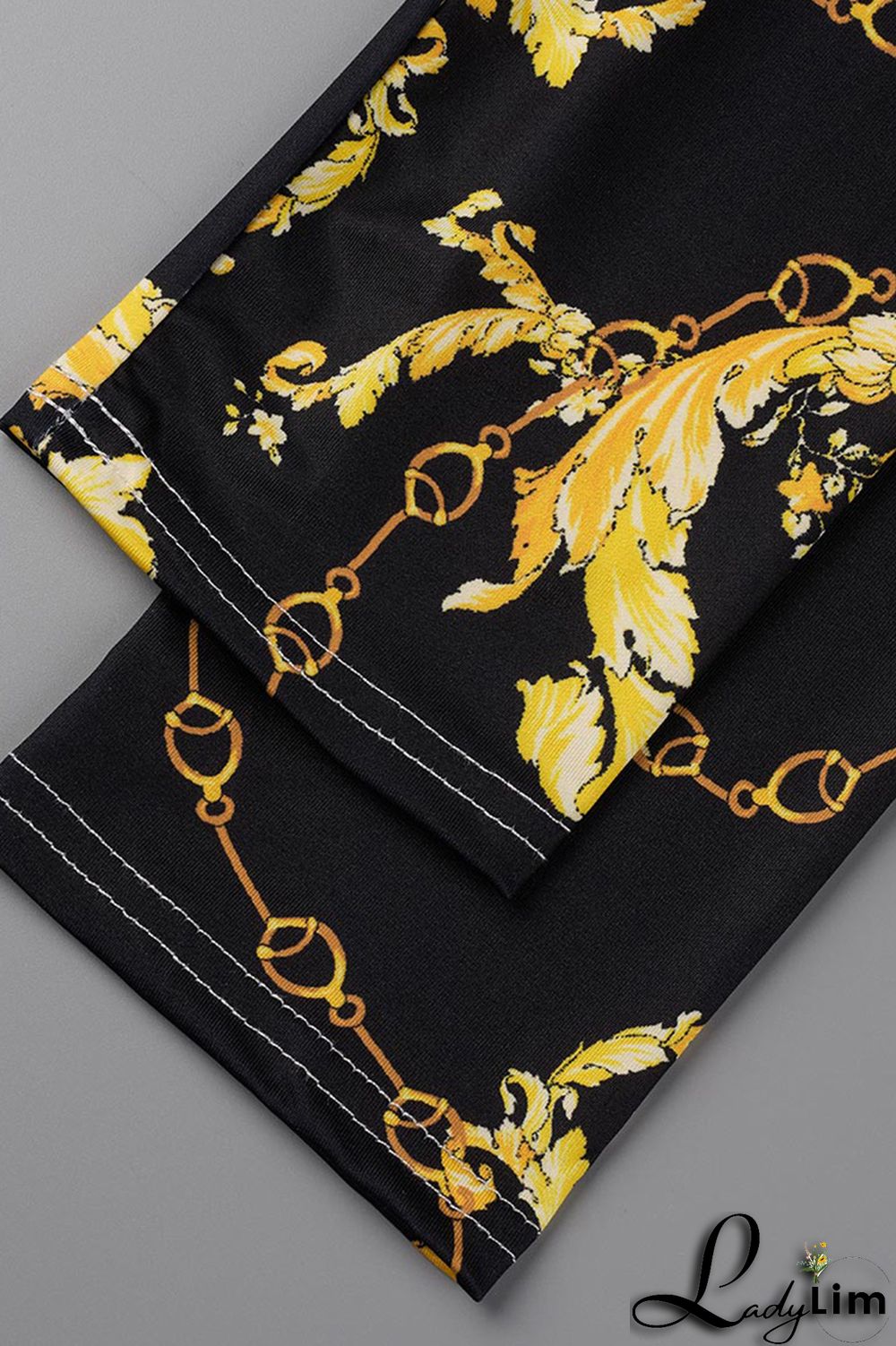 Red Fashion Casual Print Patchwork Backless O Neck Sleeveless Two Pieces