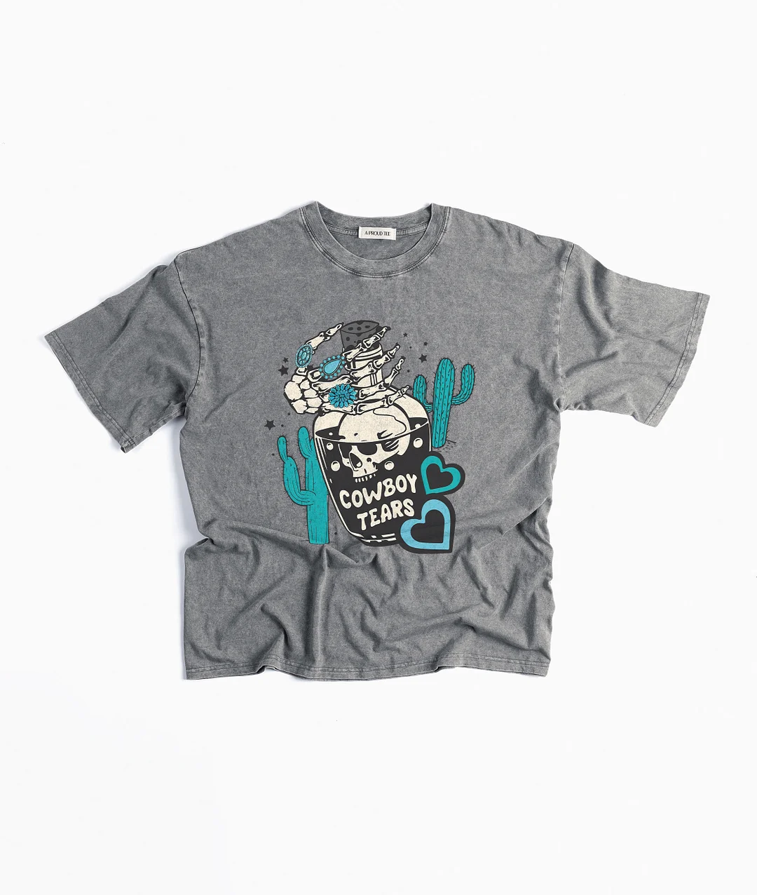 Cowboy Tears Acid Wash T-shirt