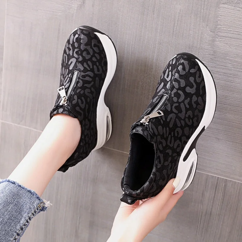 Women's Sneakers with Platform Womens Shoes Casual Woman Wedge Basket 2021 Shoes Tennis Female Thick Woman's Summer Trainers