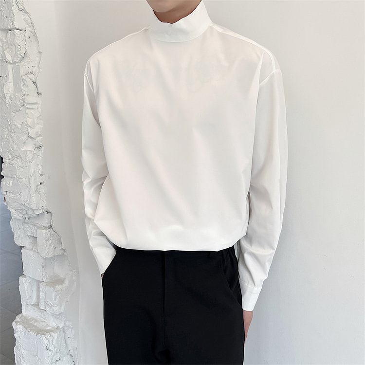 Dawfashion-Commute All -round Dark Ascetic Lingering Top-Yamamoto Diablo Clothing