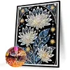 Fantasy Lotus-Partial Special Shaped Diamond painting 30*40cm
