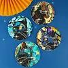 8pcs DIY Diamond Painting Coaster Kit - Cat