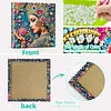(Pre-Framed)Beauty-Special Shape Diamond Painting Kit(29x29cm)