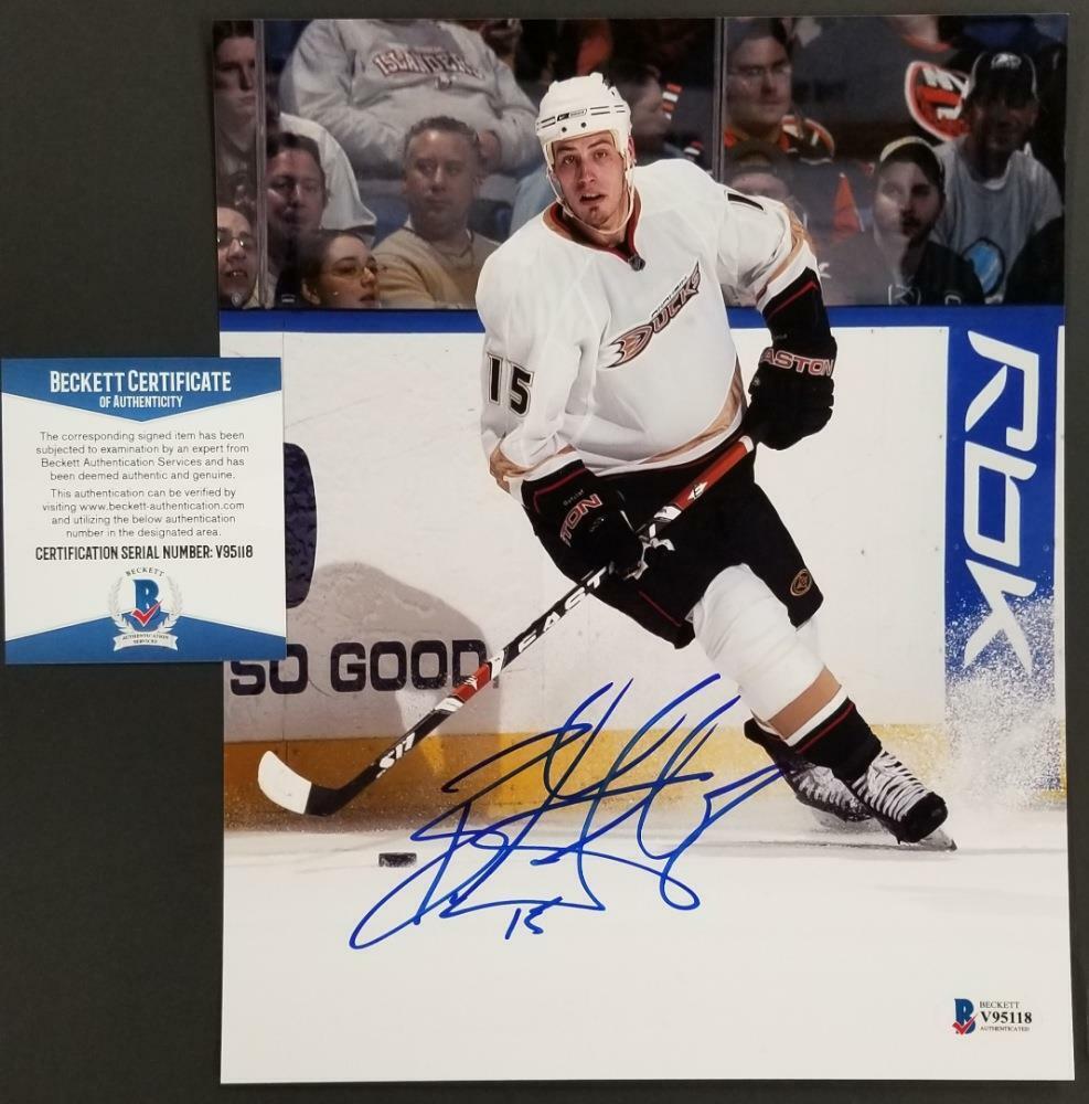 Ryan Getzlaf signed 8x10 Photo Poster painting Autograph Anaheim Ducks ~ Beckett BAS COA