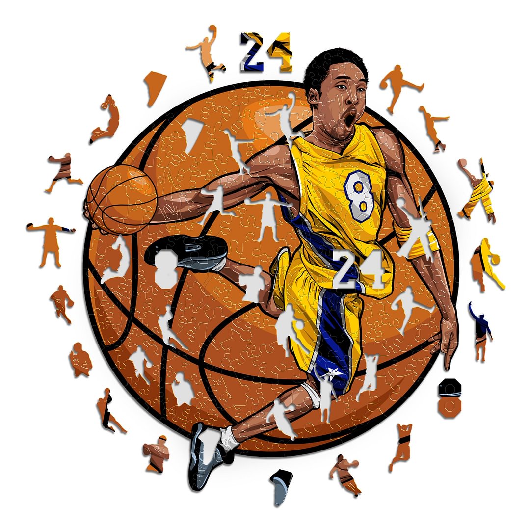 Jeffpuzzle™-All-G.O.A.T. Puzzles® - Kobe Bryant