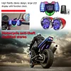 Motorcycle Bluetooth-compatible Audio Sound System Stereo Speakers Radio USB Charger