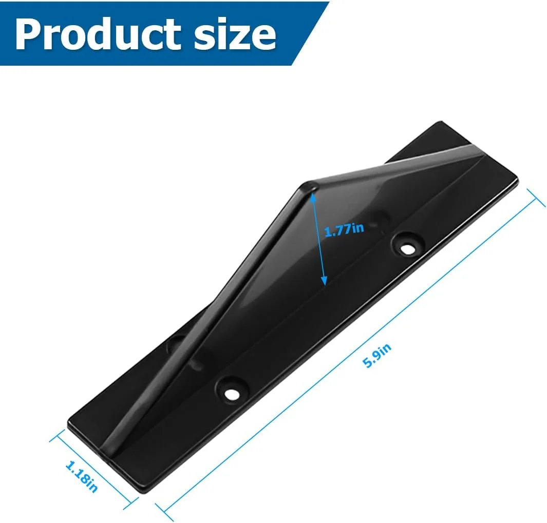 4pcs Car Lower Bumper Lip Diffuser, Anti-collision Accessories Spoiler Protector