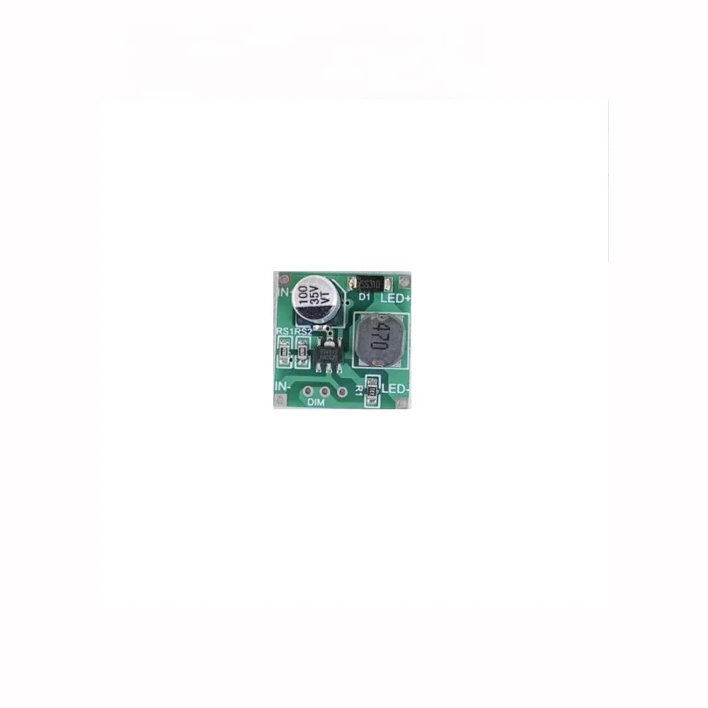 100mA to 1A Adjustable 1-10 String LED Constant Current PT4115 Driver Module Power Drive Board Led Panel Light Driver