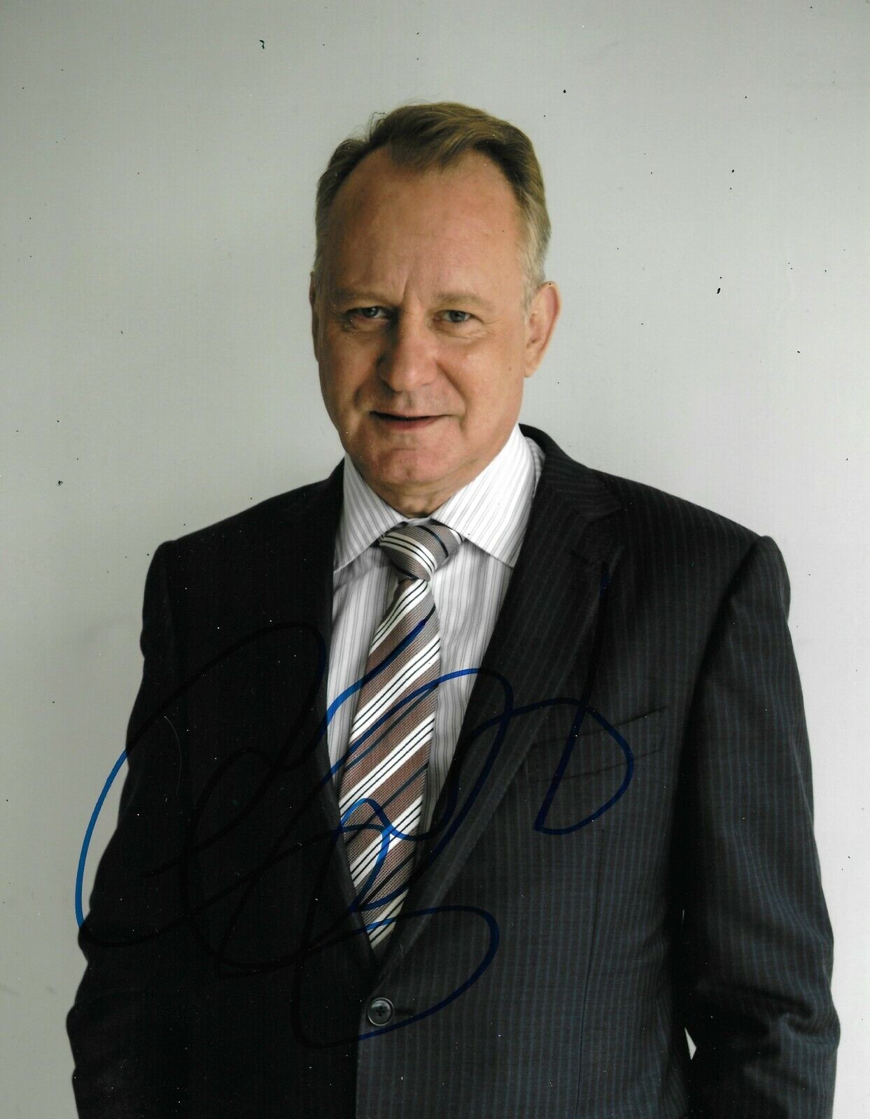 Stellan Skarsgard Signed Hector And The Search For Happiness 10x8 Photo Poster painting AFTAL