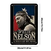 Willie Nelson - Vintage Metal Signs - 20*30cm/30*40cm - Music