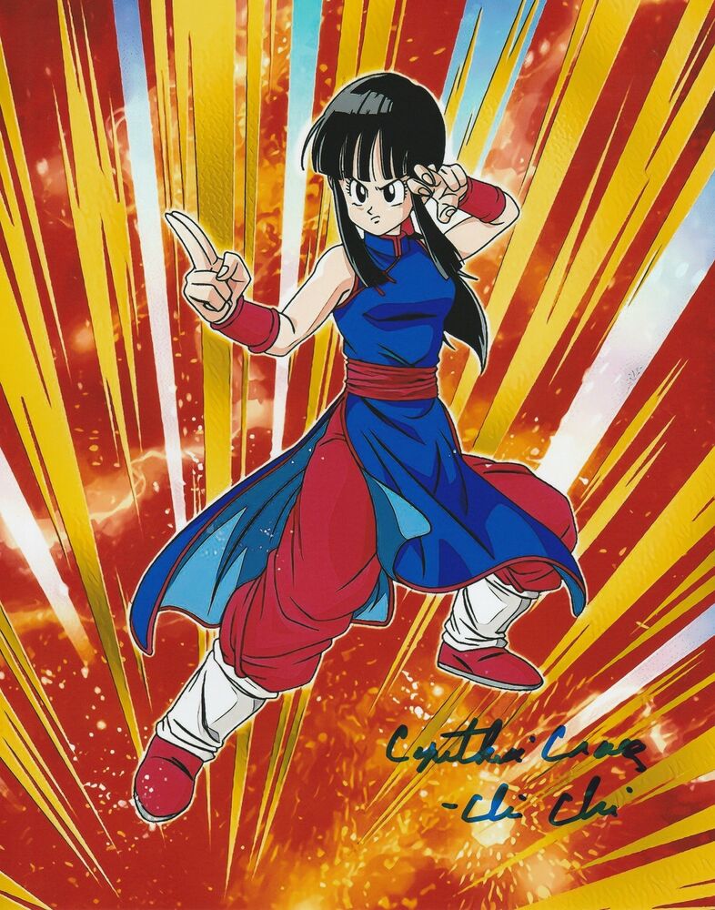 Cynthia Cranz Autograph 8x10 Photo Poster painting Dragon Ball Z Chi Chi Signed Zobie C1