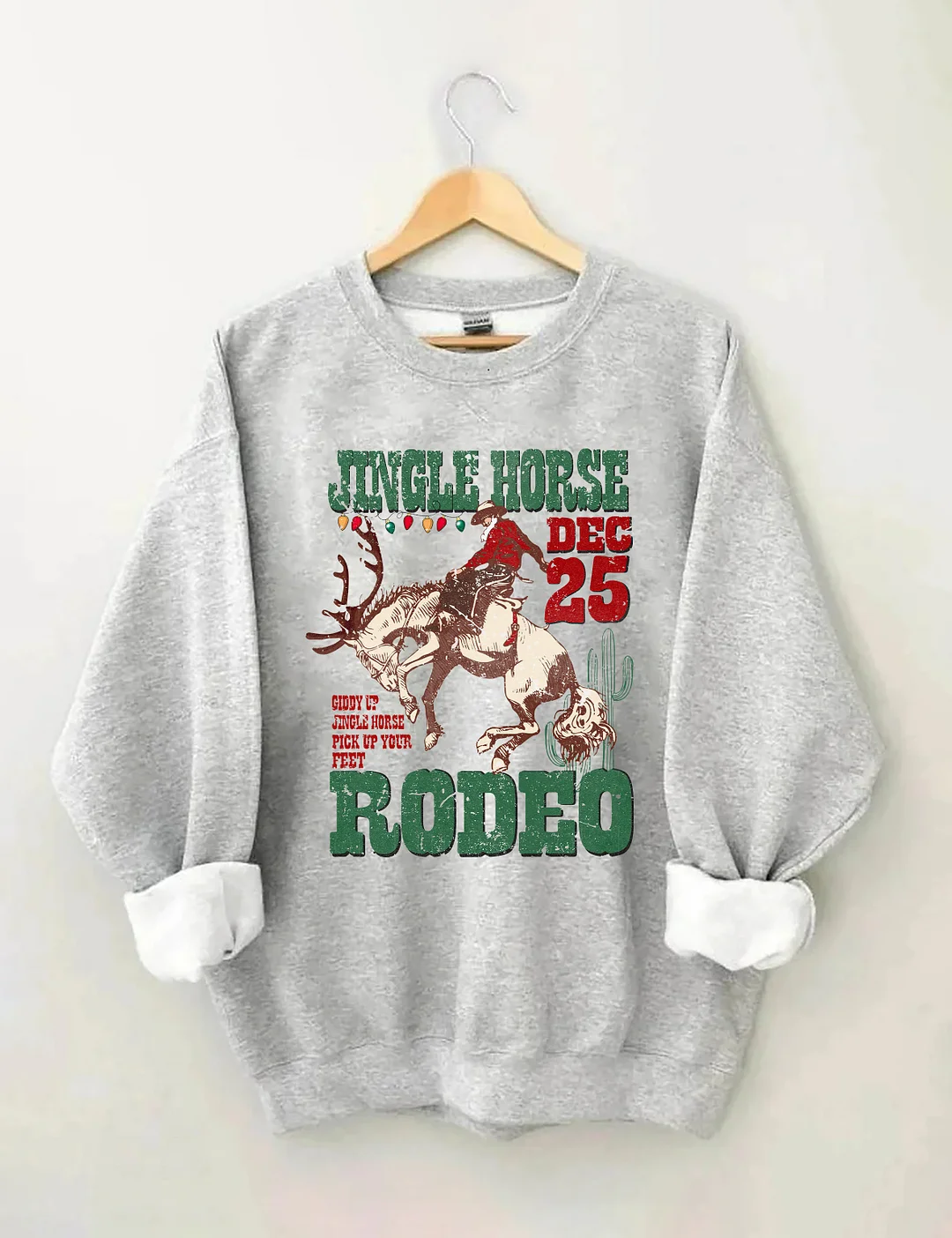 Jingle Horse Rodeo Sweatshirt
