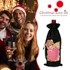 5D DIY Special Shaped Drill Diamond Painting Christmas Bear Wine Bottle Bags Covers Kits