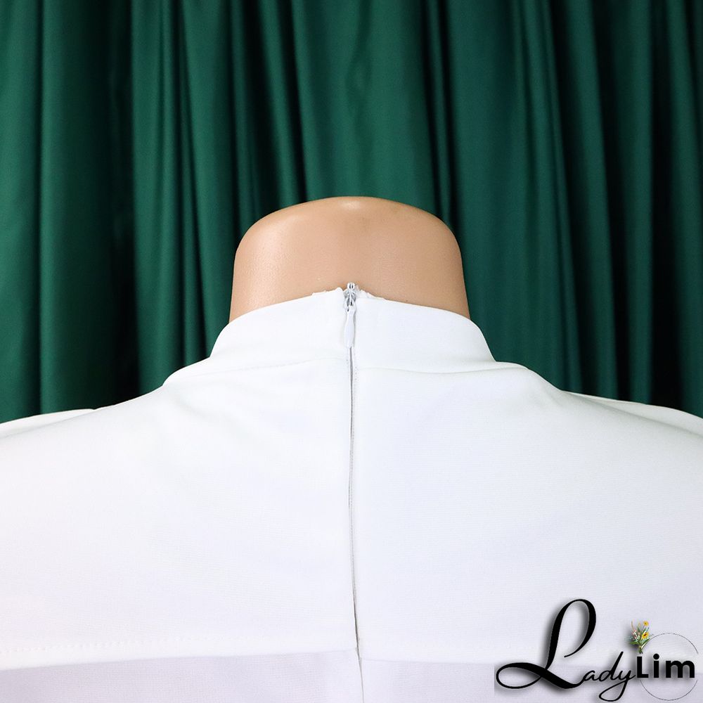 Ladies Africa Summer Elegant Short Sleeve Bodycon Dress