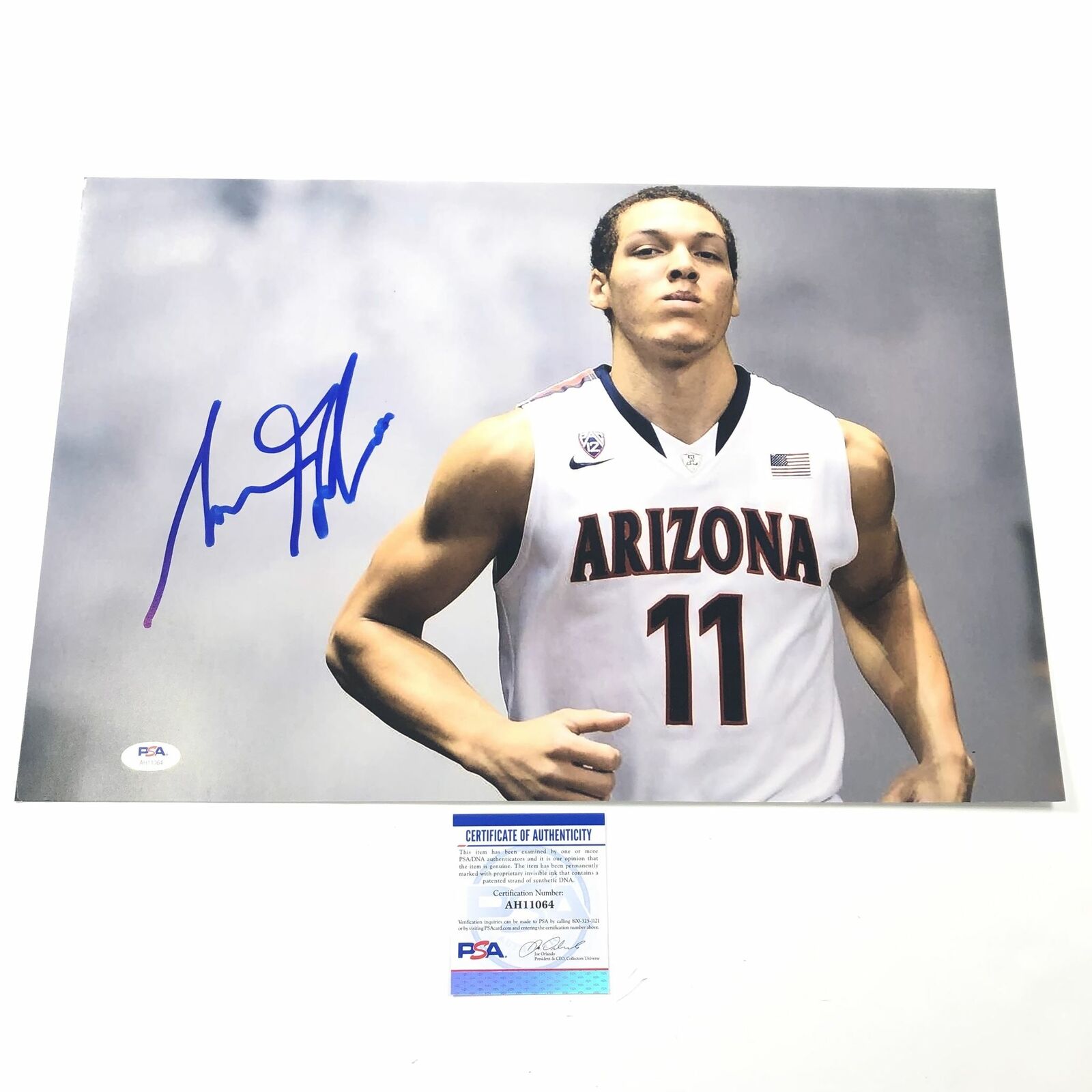 Aaron Gordon signed 12x18 Photo Poster painting PSA/DNA Orlando Magic Autographed Arizona