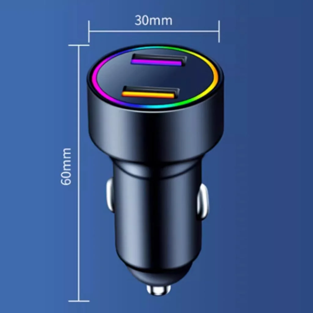 Car cigarette lighter adapter, car phone charger, car accessories