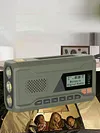 Portable DAB FM Radio with Flashlight BT Speaker Rechargeable Emergency Radio