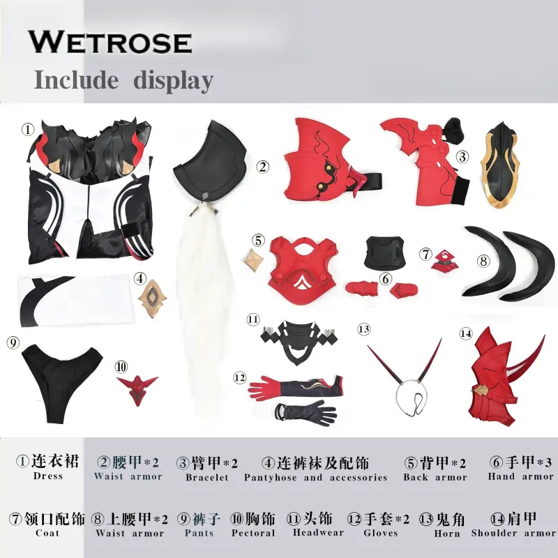 [Wetrose] Pre-Order Honkai Impact 3rd Raiden Mei Herrscher of Thunder Game Outfit Cosplay Costume 