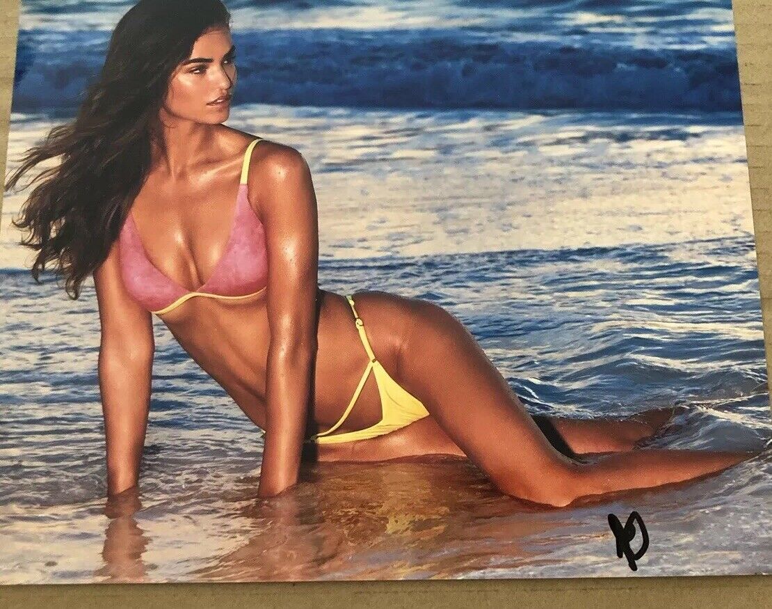 Robin Holzken Swimsuit Model 8x10 Signed Photo Poster painting w/ COA