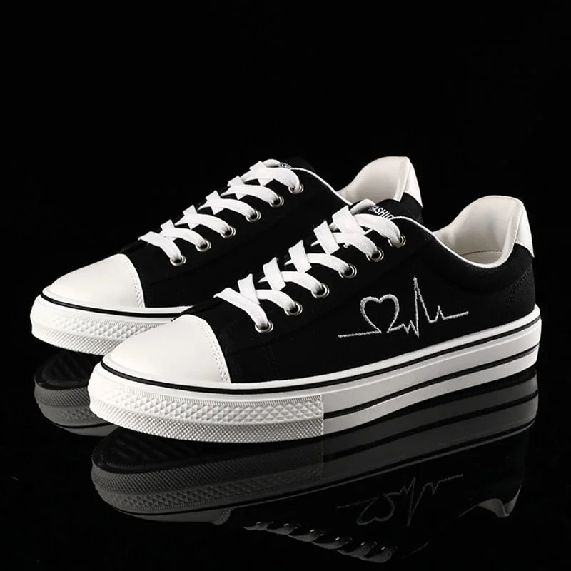 Women's Canvas Sneakers 2021 Unisex Sport Shoes Tennis Canvas Shoes Women Flats Casual Vulcanized Shoes Yellow basket Size 35-44