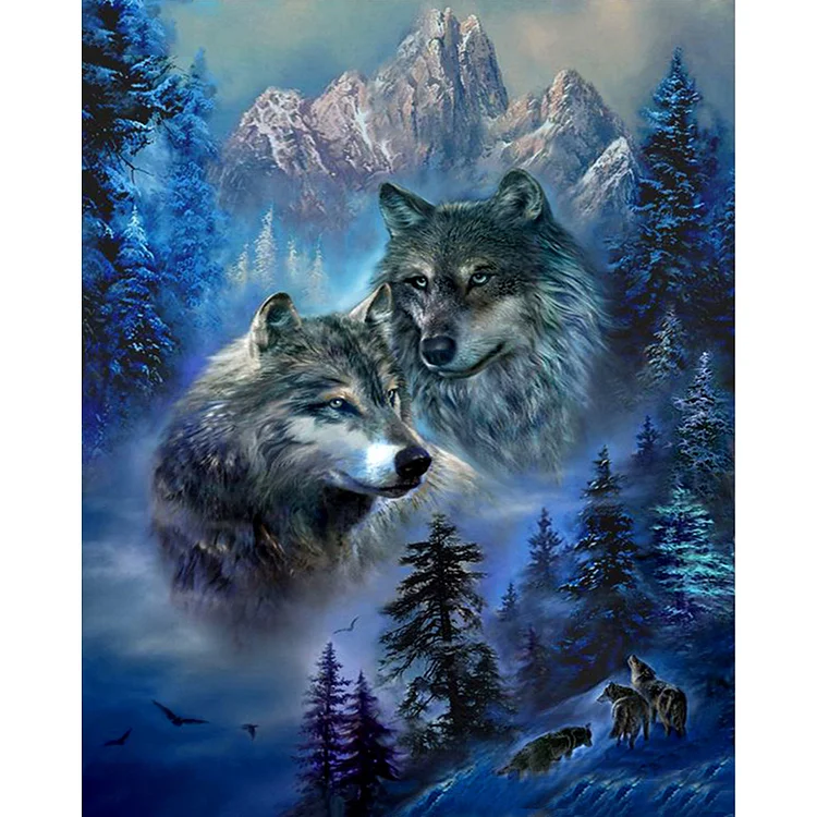 Wolf - Paint By Numbers(40*50cm)