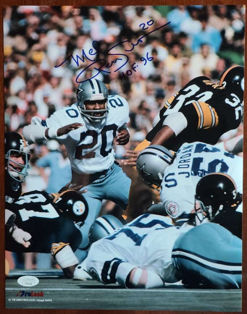 Mel Renfro JSA Signed Coa 11x14 Autograph Photo Poster painting Cowboys