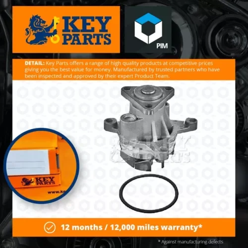 Water Pump fits MAZDA 5 CR19, CW 1.8 2.0 2005 on Coolant KeyParts L32715100 New Parts