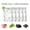 🔥Best-seller mondial🍗 Offre &agrave; dur&eacute;e limit&eacute;e ! Achetez-en 3, obtenez-en 2 gratuits🥦Sacs de conservation refermables en aluminium r&eacute;utilisables