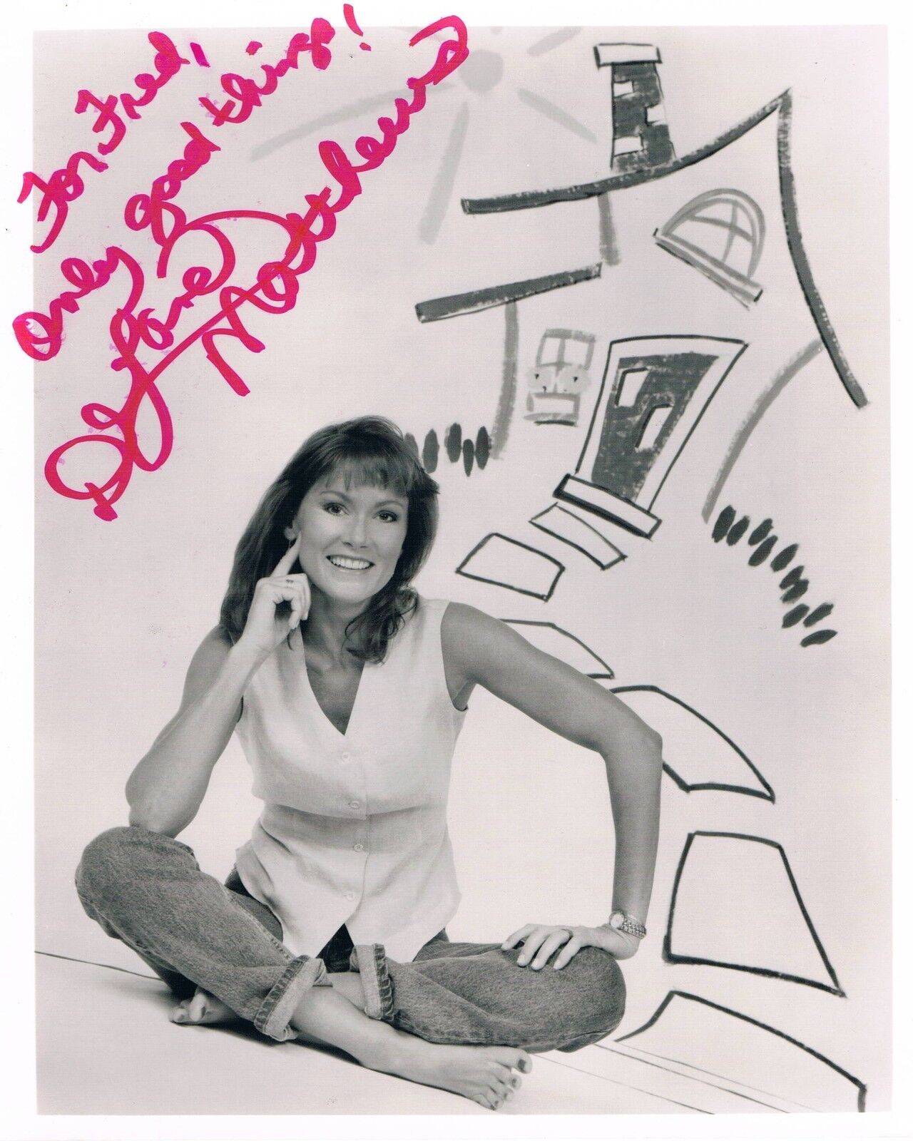 DeLane Matthews 1961- genuine autograph Photo Poster painting 8x10 signed/inscribed US actress