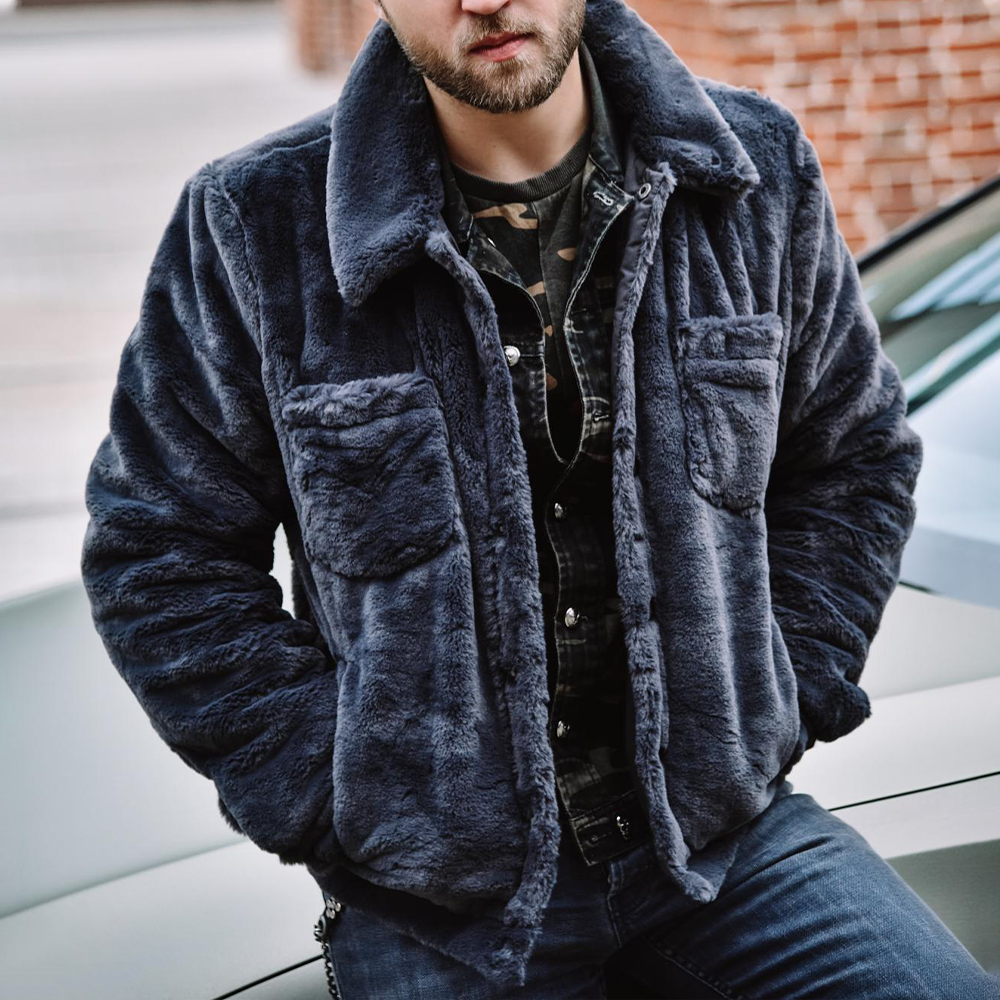 Men's Plush Casual Thermal Jacket