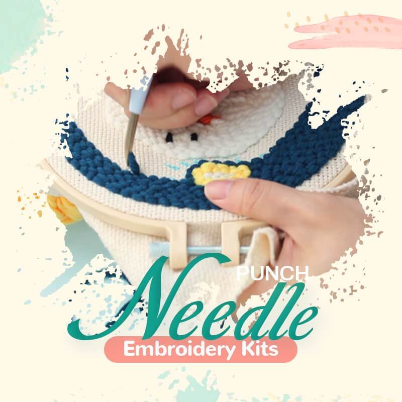 Punch Needle Embroidery Kits