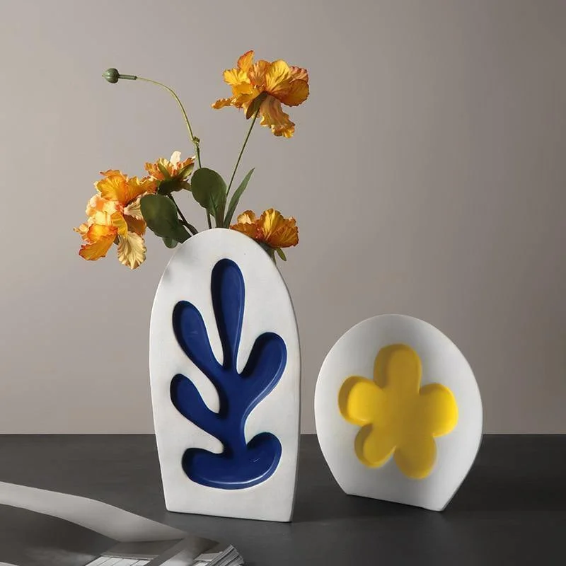 Flower Imprint Vase