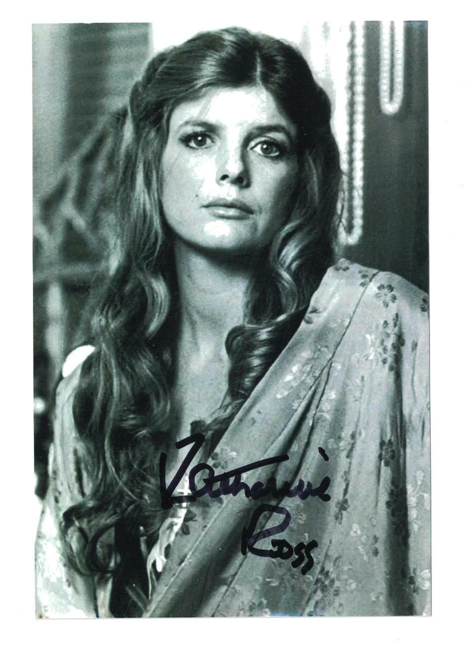 Katharine Ross Signed Autographed 4x6 Photo Poster painting Actress