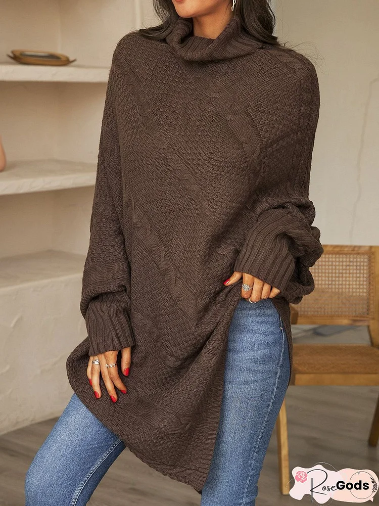 Brown Knitted Vintage Sweater