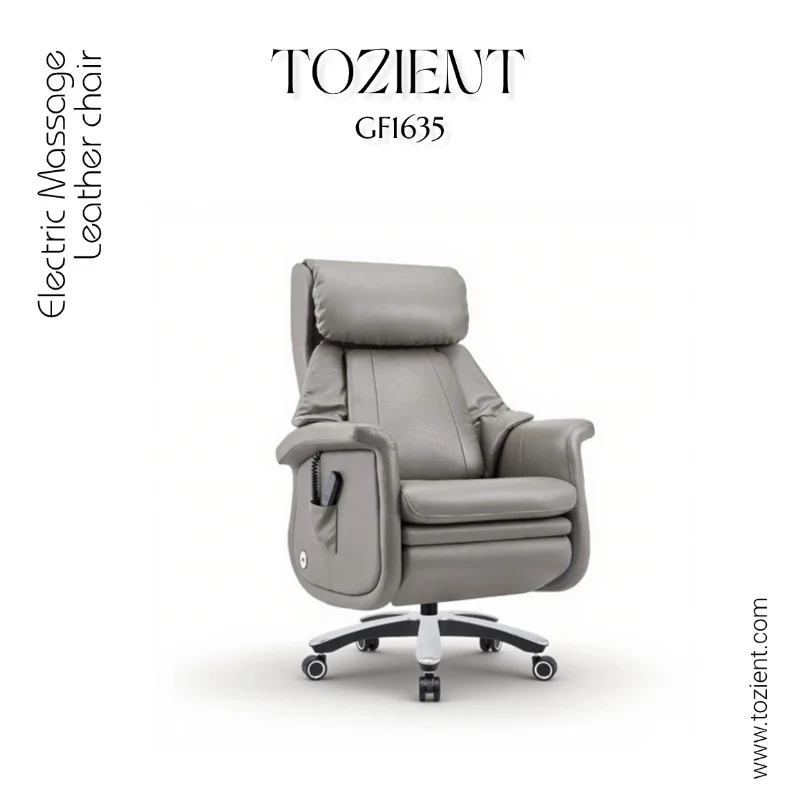 TOZIENT GF1635 /DAlembert/ Executive Chair, Cowhide, Massage